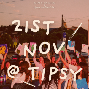 PnS X Tipsy - 21 Novembre h 18.00