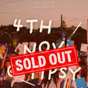 PnS X Tipsy - 4 Novembre h 20.00